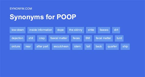 feces synonym|23 Synonyms of STOOL .